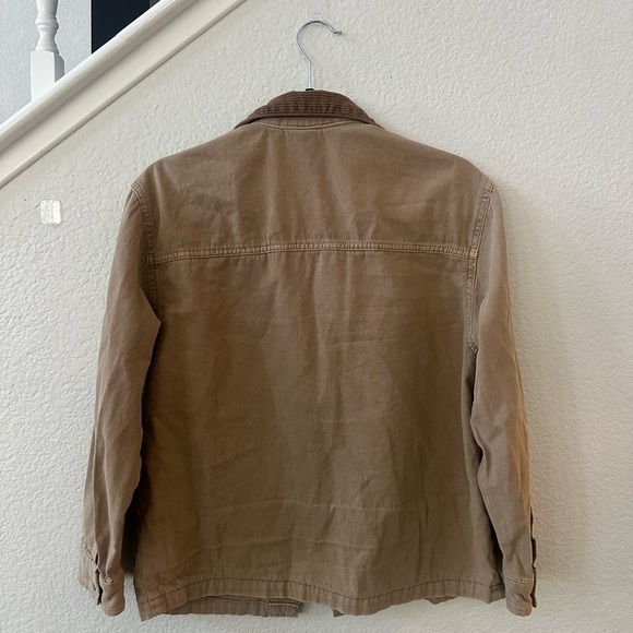 Zara Tan Lightweight Shirt Jacket - Boys 13-14 - Picture 2 of 3
